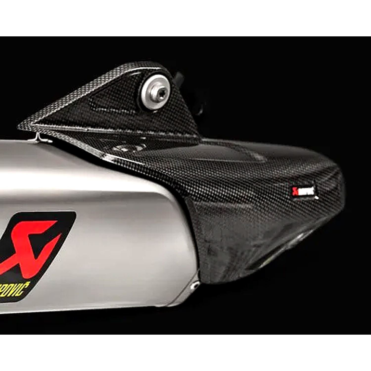 Akrapovic Carbon Fiber Exhaust Heat Shield For Yamaha YZF-R1M 1000 ABS 2015-2024